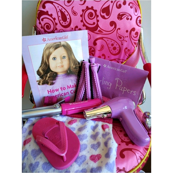 American Girl Toys American Girl Doll Beauty Set Chair Hair Salon